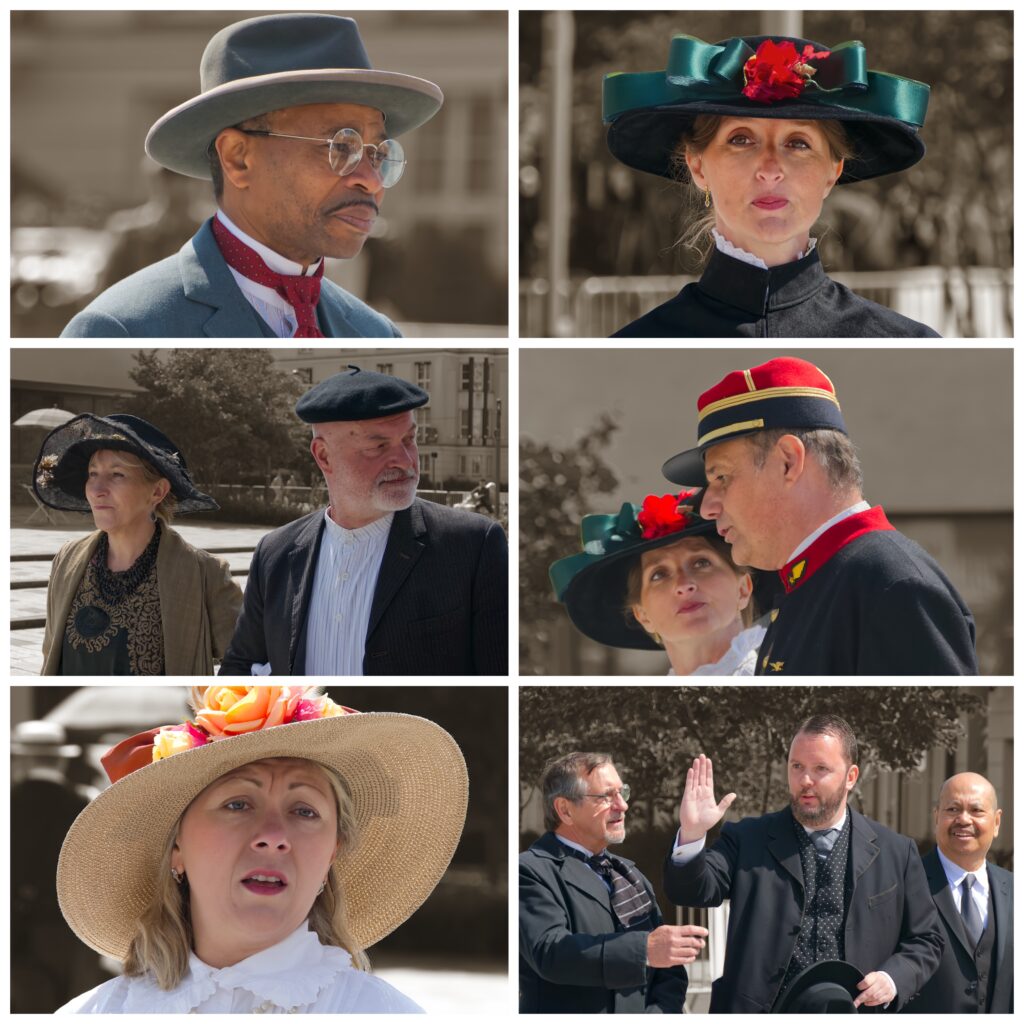 Mosaïque d’une partie des photos de ma série 